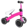 Loopfiets met 4 wielen | Aluminium frame | 1 tot 3 jaar | kleur Roze