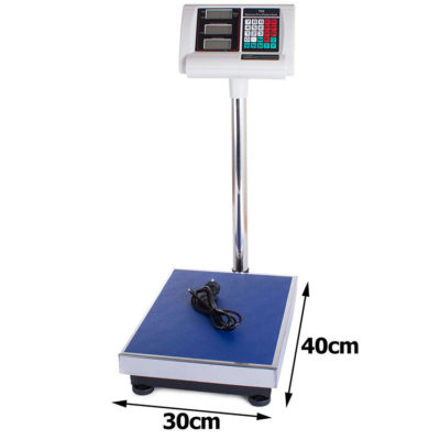 Platformweegschaal 200 kg afmetingen