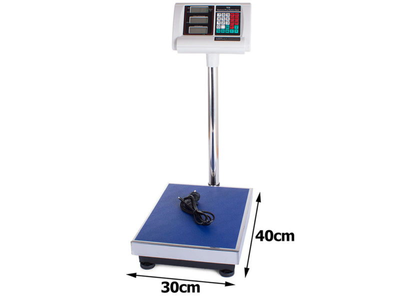 Platformweegschaal 200 kg afmetingen