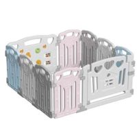 Grondbox  baby box baby veiligheids-activiteitencentrum voor binnen of buiten, 10 panelen