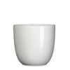 Tusca Bloempot - H23 x Ø25 cm - Wit