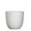 Tusca Bloempot - H29 x Ø31 cm - Mat - Wit