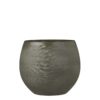 Douro Bloempot - H25 x Ø29 cm - Terracotta - Groen